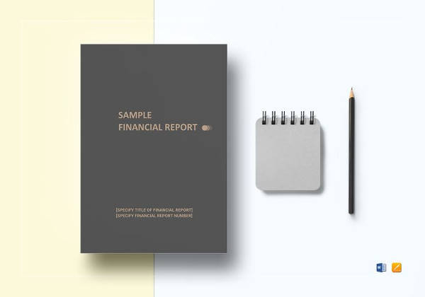 financial report template