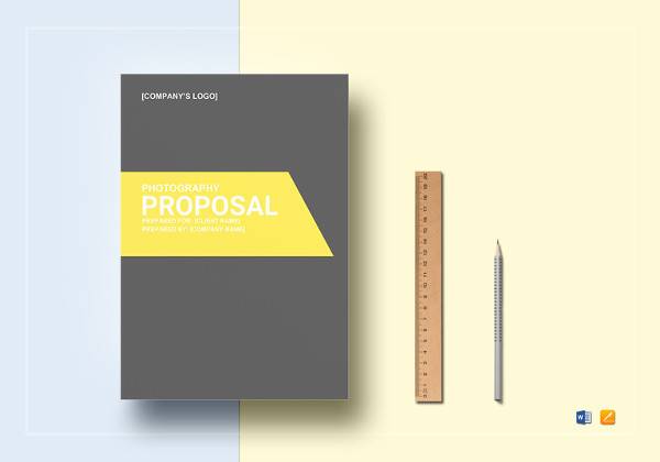 photography proposal template