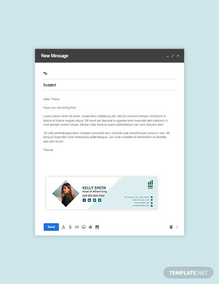 Download Free 29 Sample Email Signatures In Html Psd Psd Eps PSD Mockup Templates