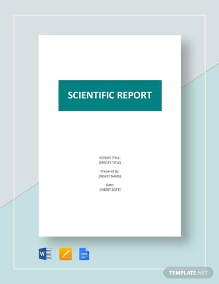 FREE 8 Sample Scientific Reports In PDF MS Word Google Docs