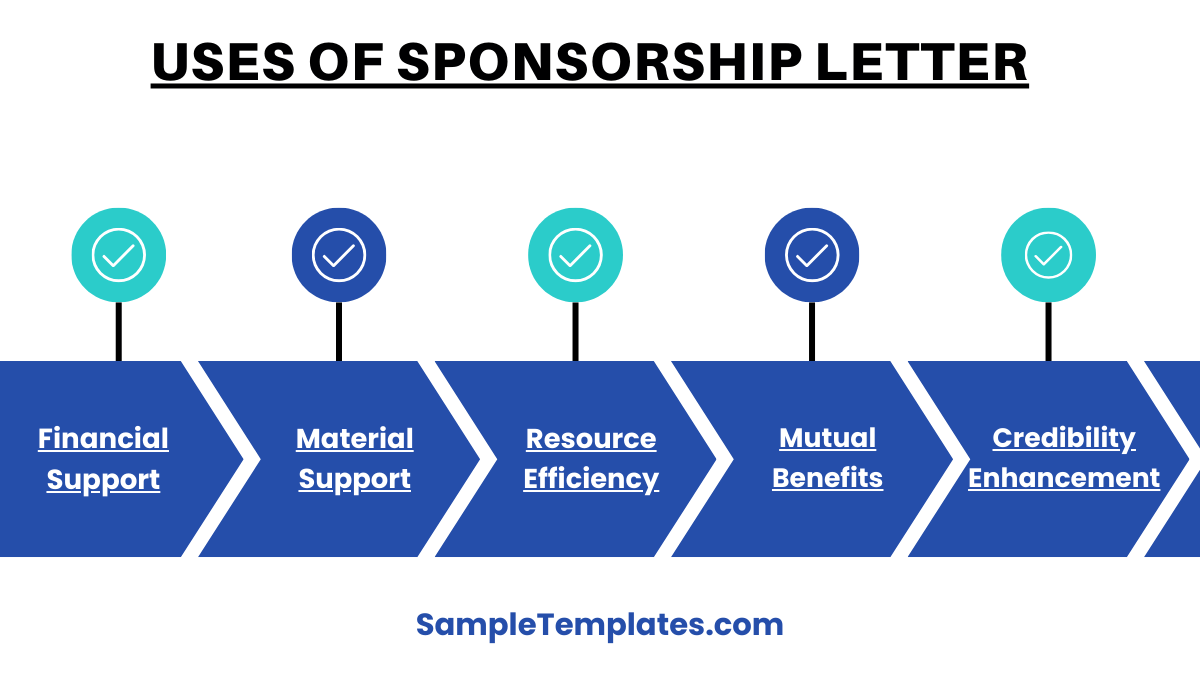 uses of sponsorship letter