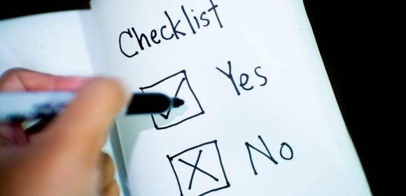 checklist sample
