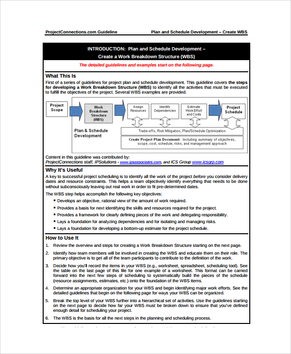 Construction Project List Template