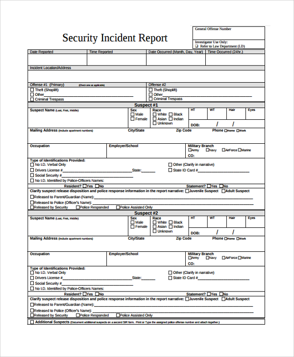 general-incident-report-template-master-template