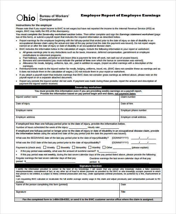 employee payroll report template