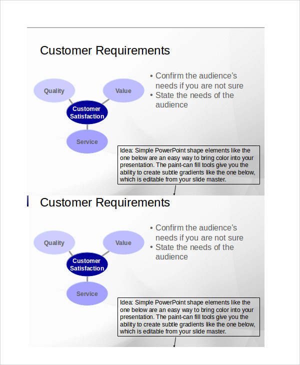 sales presentation template