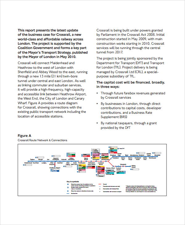 business case report template