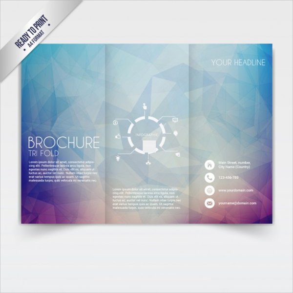 free folded brochure