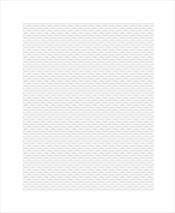 free 9 sample triangular graph paper templates in pdf excel