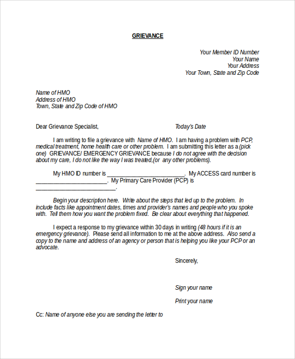 FREE 9+ Sample Response Letter Templates in PDF | MS Word ...