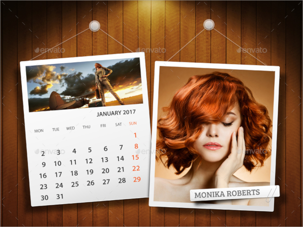 customizable photo calendar