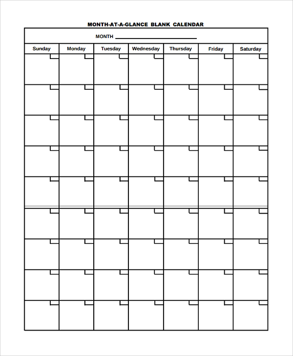 blank monthly timetable template