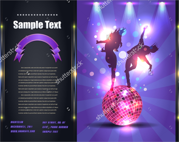 party brochure template free