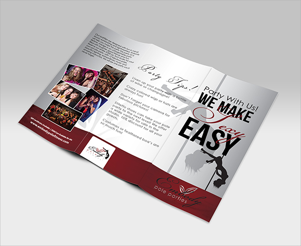 party brochure template 