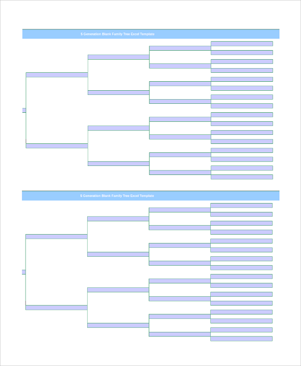 FREE 8 Sample Blank Family Tree Templates In PDF MS Word Excel FREE 8 Sample Blank Family Tree Templates In PDF MS Word Excel