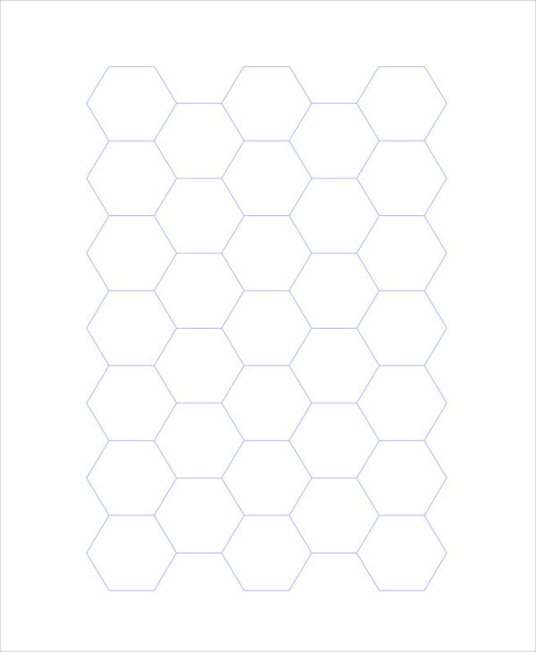 hexagon graph paper