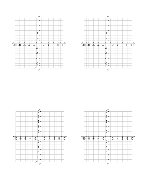 FREE 26+ Sample Graph Paper Templates in PDF | MS Word | Excel, PSD