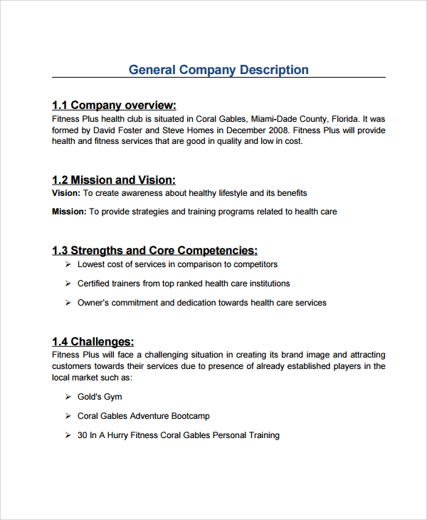 health business plan pdf