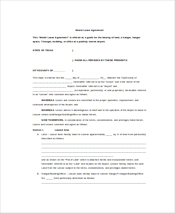 FREE 8+ Sample Commercial Truck Lease Agreement Templates ...