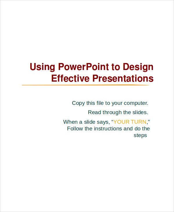 professional presentations powerpoint example