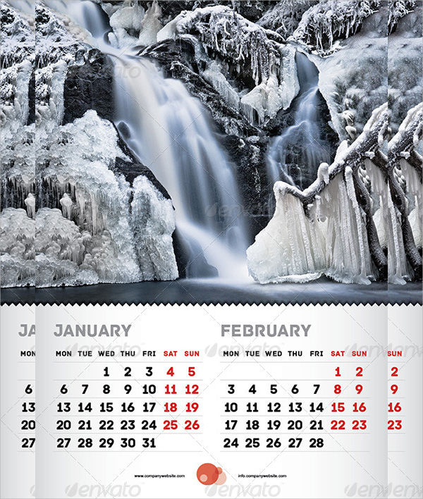 FREE 14 Wall Calendar Templates In PSD EPS FREE 14 Wall Calendar Templates In PSD EPS
