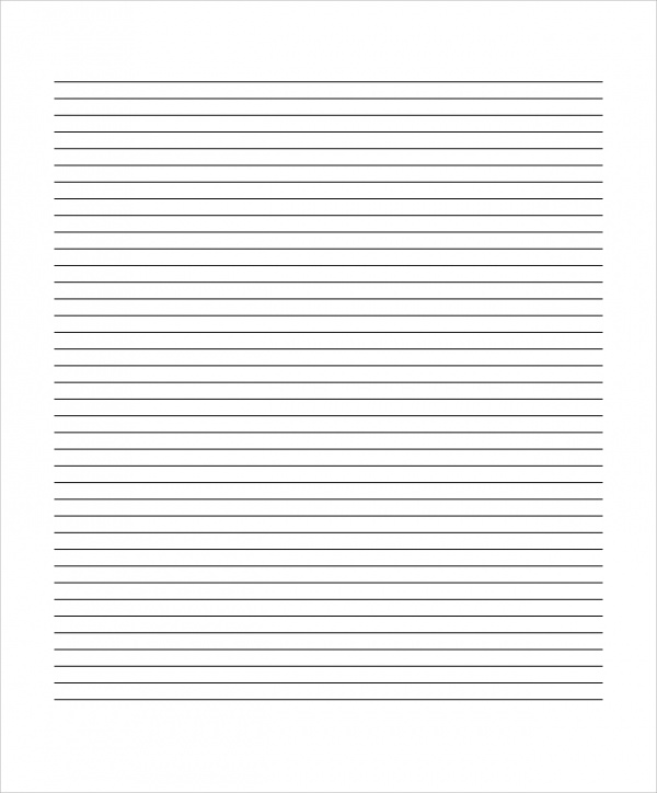 free 19 sample lined paper templates in pdf ms word