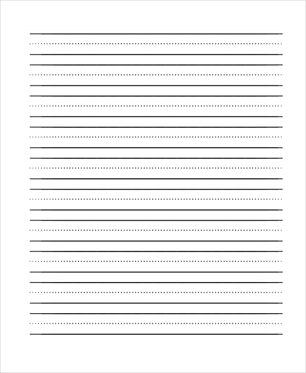 3 Lined Paper Free Printable Get What You Need