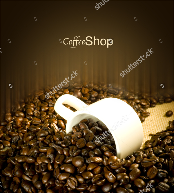 coffee shop menu flyer