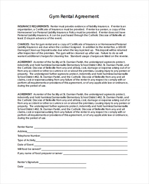 FREE 19+ Sample Rental Agreement Templates in PDF MS Word