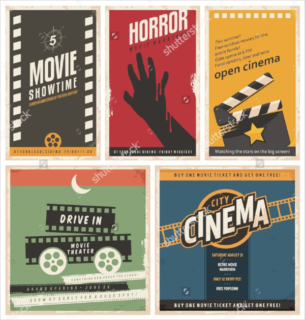 FREE 15  Movie Flyers in PSD EPS MS Word