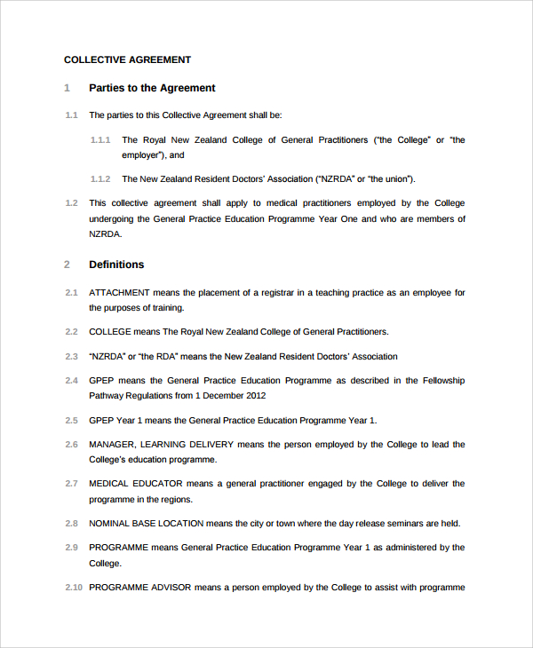 Individual Flexibility Agreement Template