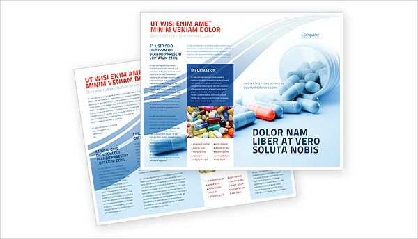 drug therapy brochure template