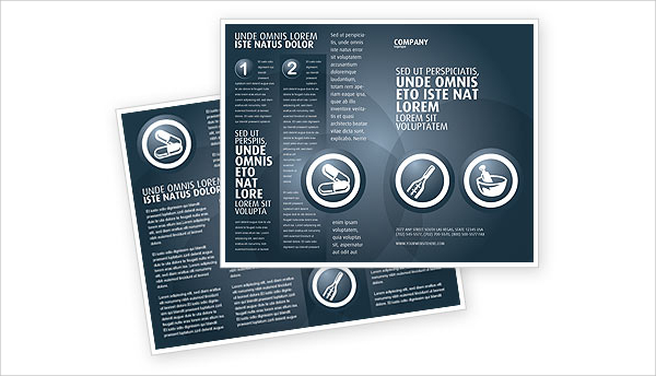 drug store brochure template