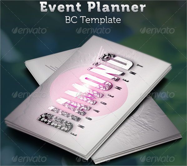 business event card template