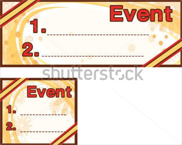 event card template