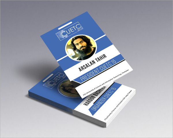 event id card design