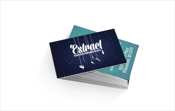 custom business or event card