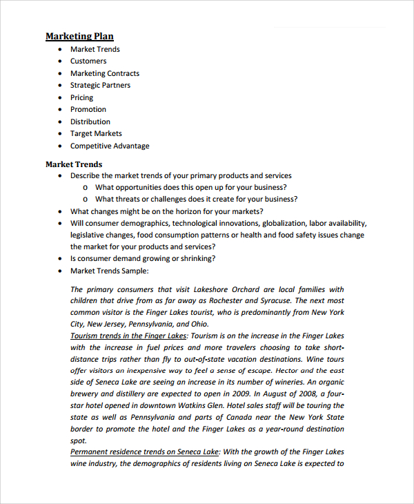 sample business plan for agricultural products