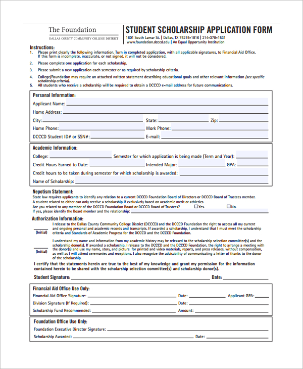 need-based-scholarship-application-template-pdf-template