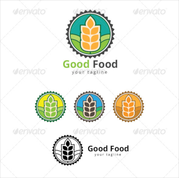 food product label template