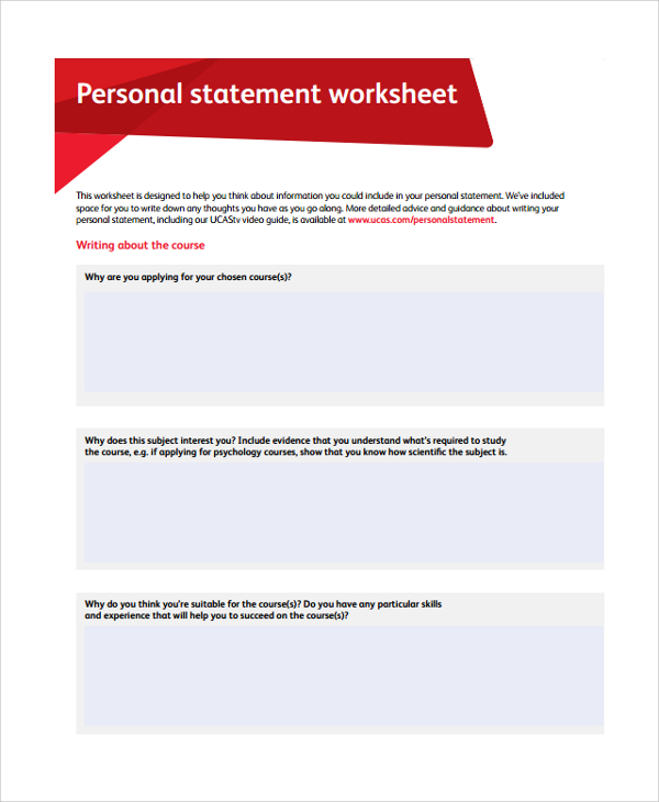 Free 19 Sample Statement Templates In Pdf Ms Word Excel