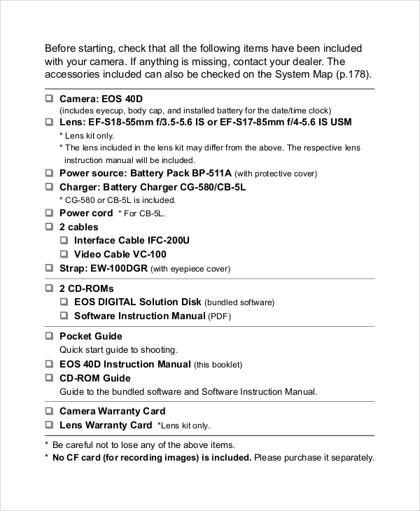 printable instruction manual