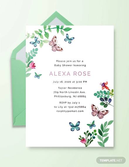 butterfly baby shower