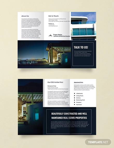 property sale brochure template