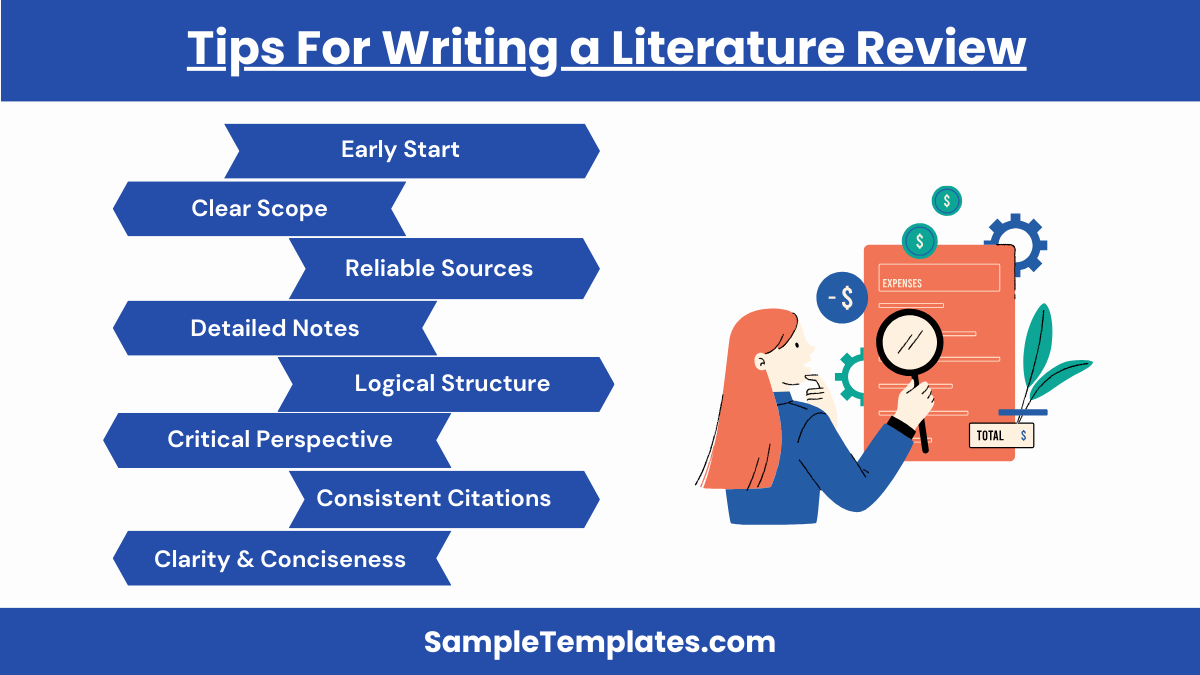 tips for writing a literature review