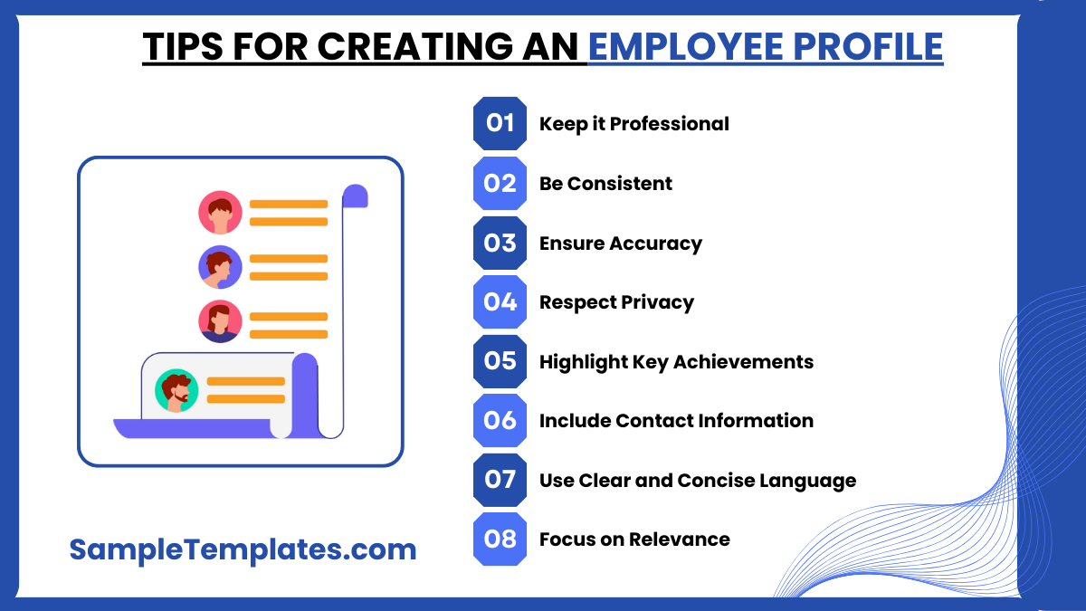 tips for creating an employee profile