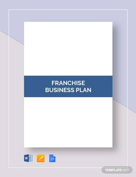 business plan sample for franchise