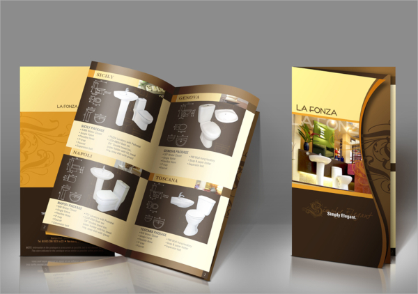 sample product brochure