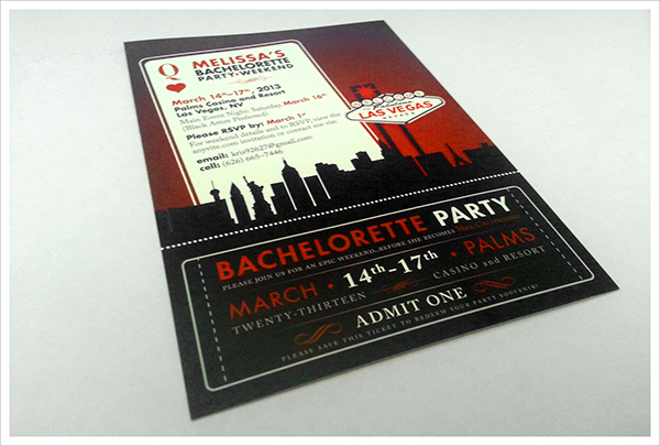 useful bachelorette invitation 