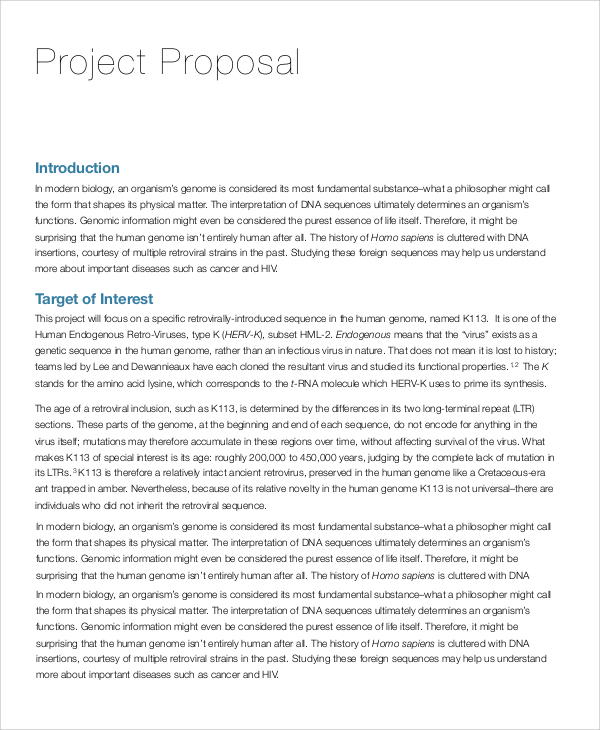 methodology in project proposal sample pdf